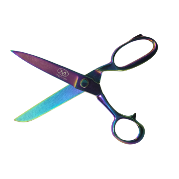 LEFT HANDED 8" Scissors (Iridescent Color)