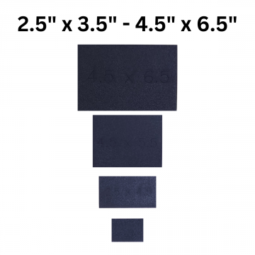 Rectangle Template Set (2.5" x 3.5" - 4.5" x 6.5")