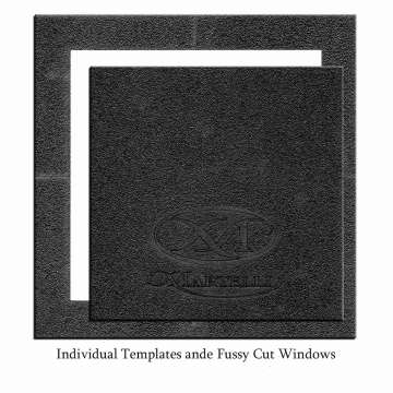 Individual Square Template and Fussy Cut Window (Small Size)
