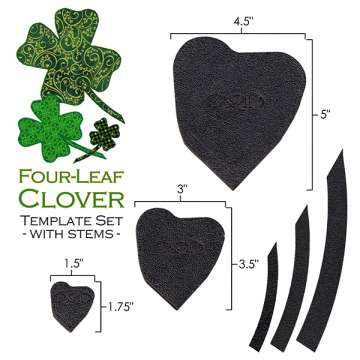 Four-Leaf Clover Template Set