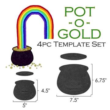 Pot O' Gold Template Set