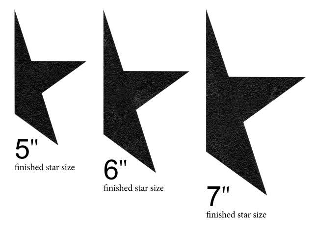 small star template